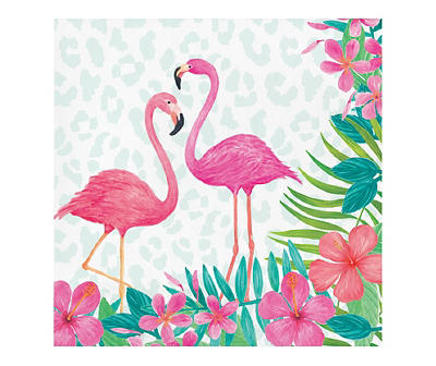 Flamingo Tropics Paper Lunch Napkins, 40-Pack