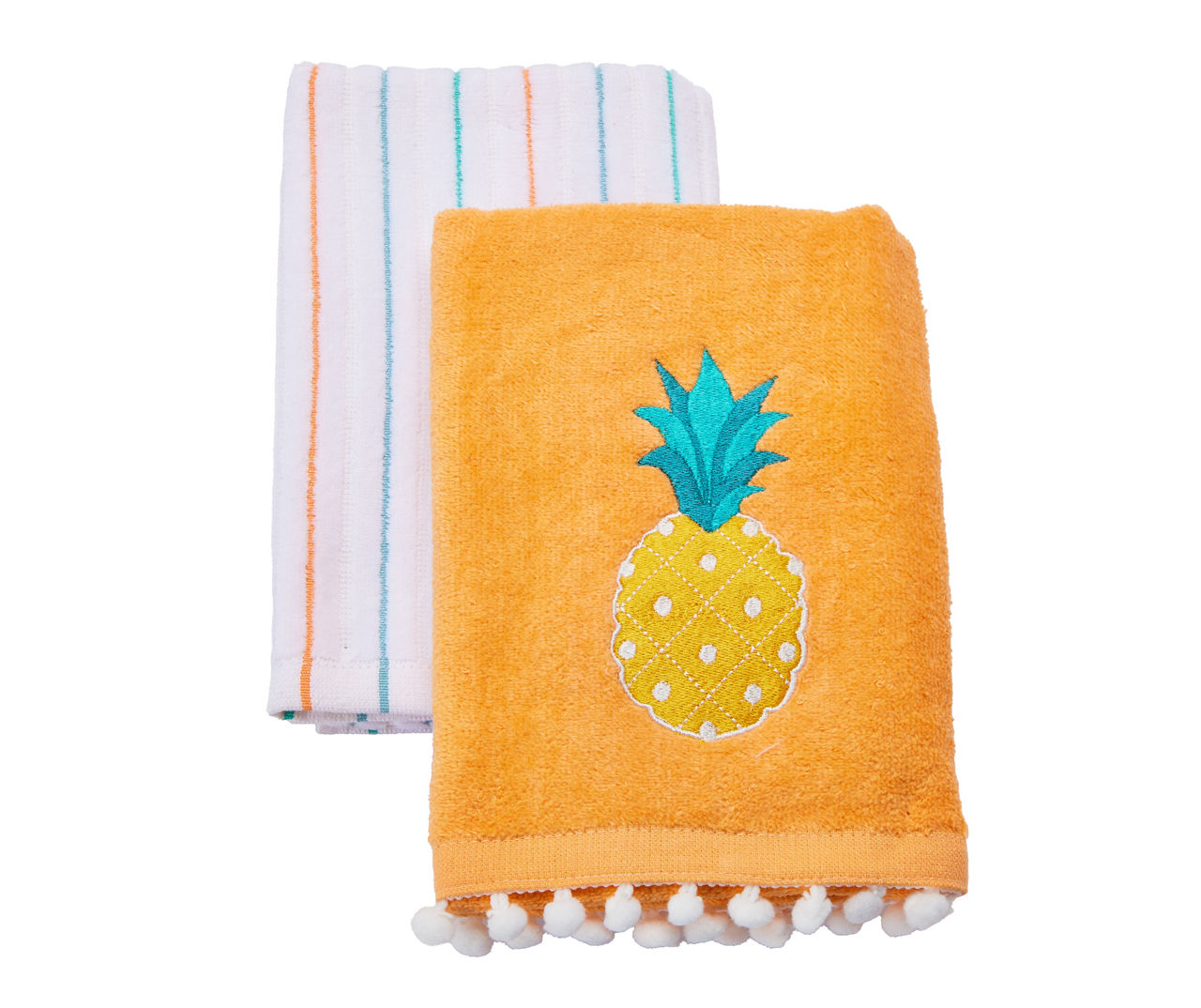 Papaya Kitchen Towel Set of 2 100% Cotton