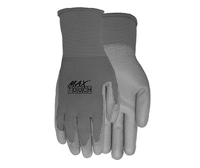 Women's Size M Max Touch Screen Gray Garden Gloves