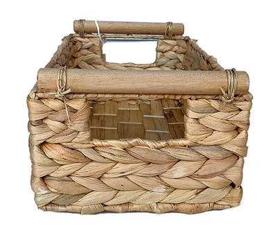 Havana Medium Woven Water Hyacinth Storage Basket