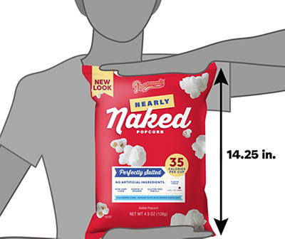 Nearly Naked Perfectly Salted Popcorn, 4.5 Oz.