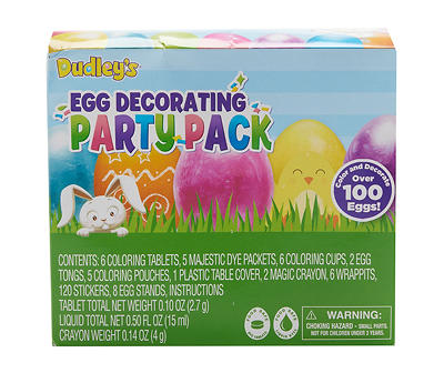 Dudley's Egg Decorating Party Pack