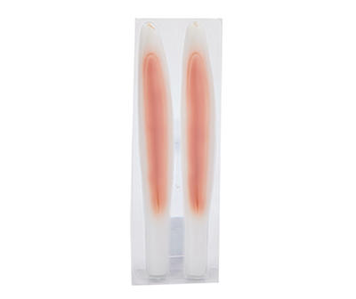 10" Pink Bunny Ear Taper Candles, 2-Pack
