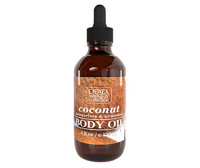 Coconut Body Oil, 4 Oz.