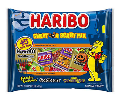 Sweet & Scary Gummy Mix, 45-Pack