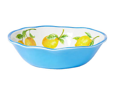 Capri Lemon Melamine Salad Bowls, 4-Pack