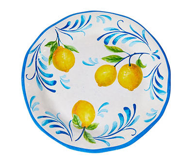 Capri Lemon Melamine Platter Plate