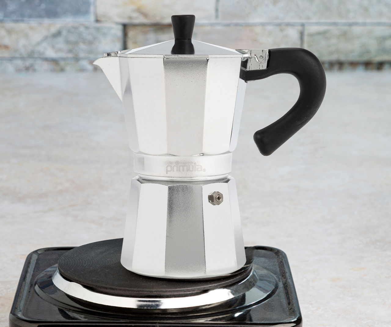 Bellemain Stovetop Espresso Maker Moka Pot (Silver, 6 Cup):  Home & Kitchen