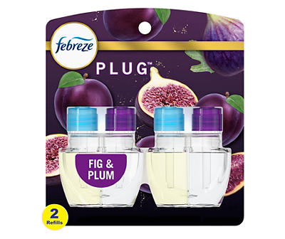 Fig & Plum Plug Air Freshener Refills, 2-Pack