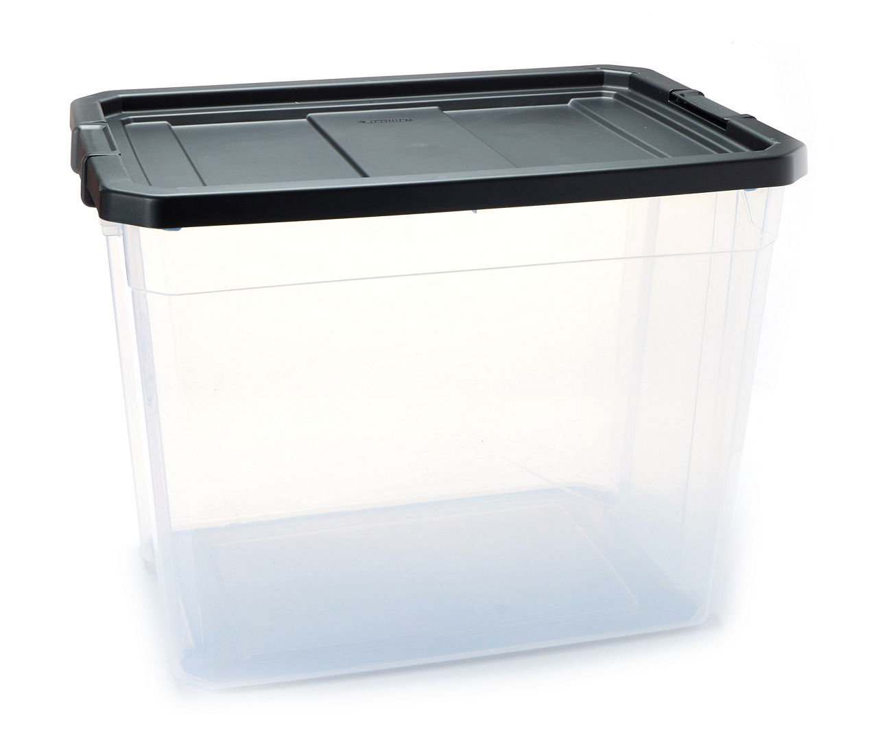 5.5 L Clear Storage Bin, Small Plastic Box with Lid, 6 Packs 