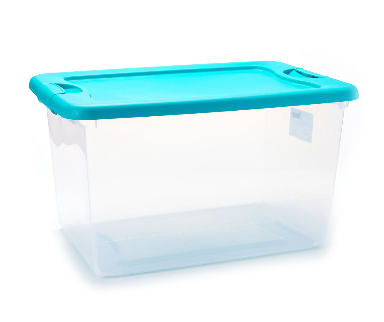 Sterilite 64 Qt Clear Storage Tote, 6 Pack, and 66 Qt Clear