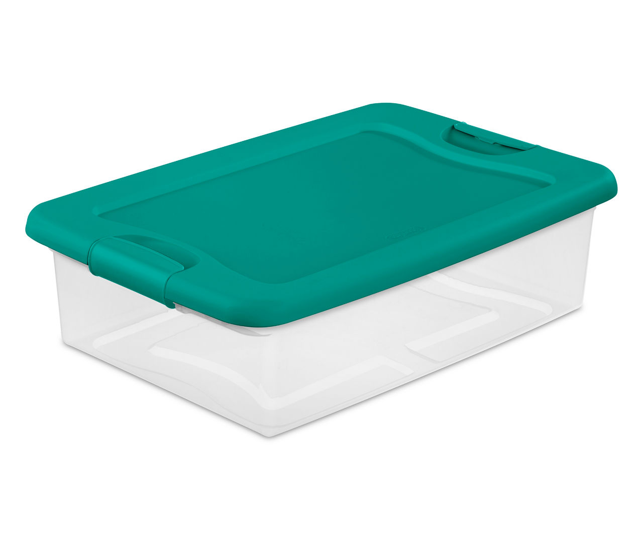 Plastic Storage Boxes-Combo pack of 3 big rectangular transparent