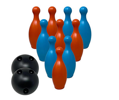 Blue & Red 13-Piece Mini Bowling Set