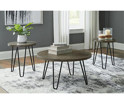 Hadasky 3-Piece Occasional Table Set