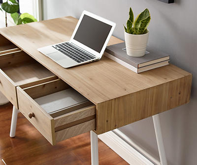 Kreig Natural & White Desk