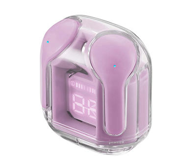 Volkano Pink Crystalline True Wireless Earbuds