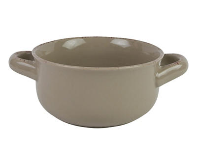 Gray Stoneware Soup Crock, 27 Oz.
