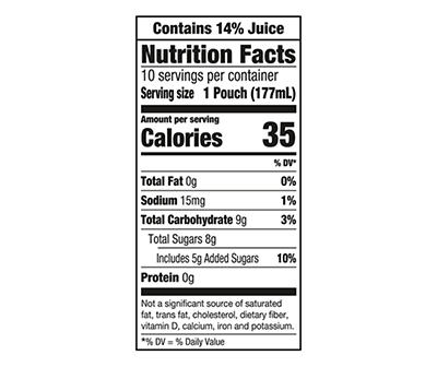 Juice Box Pouches Variety Pack, 30-Count