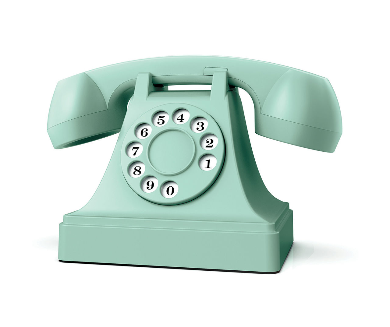 Green Retro Wireless Rotary Phone Big Lots