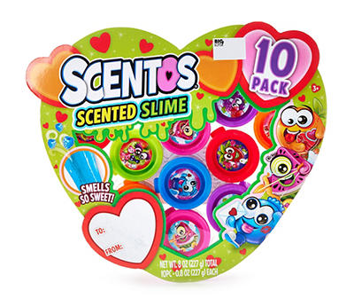 Valentine's Day 10-Piece Scented Slime Set