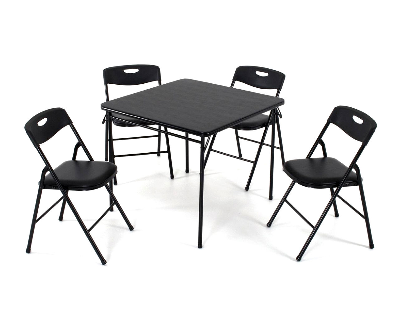 Cosco Black 5 Piece Folding Dining Set Big Lots