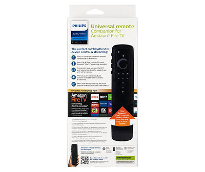 4-Device Universal Companion Remote for Amazon Fire TV