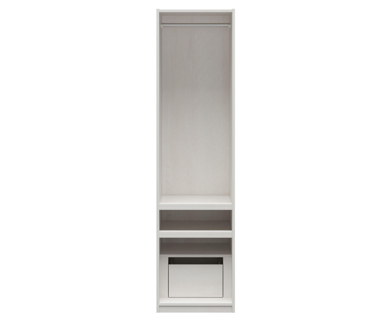 System Build Evolution Suite Style Magnolia Oak Modular Wardrobe