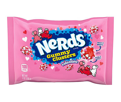 Valentine Gummy Clusters Candy, 7 Oz.