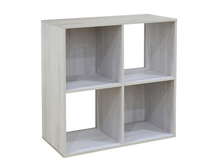 White 4-Cube Storage Organizer