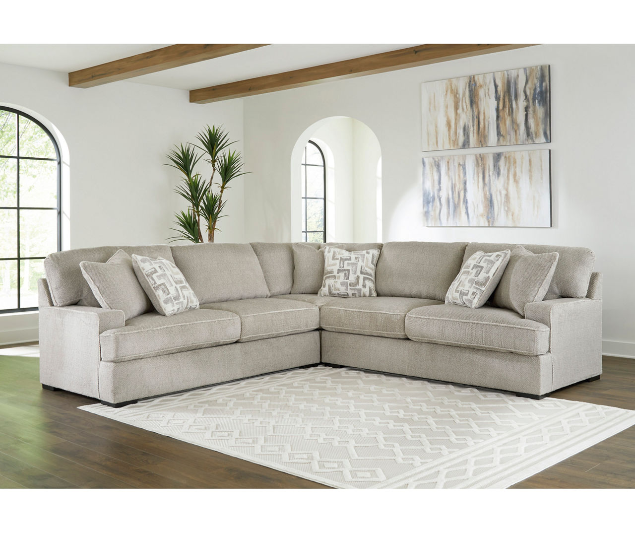 Broyhill sectional online sofa