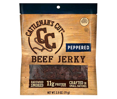 Peppered Beef Jerky, 2.5 Oz.