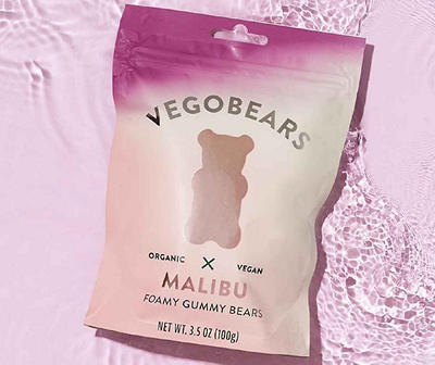 Vegobears Malibu Foamy Gummy Bears, 3.5 Oz.