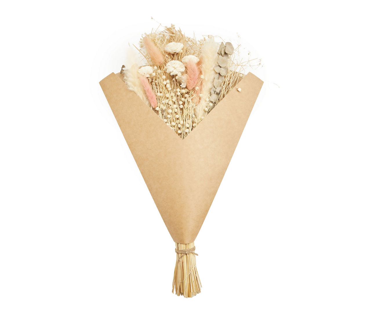 Real Living 18" Floral Bouquet in Kraft Paper Big Lots