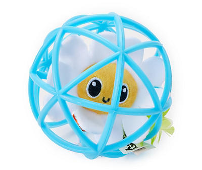 Blue Daisy Ball Cat Toy
