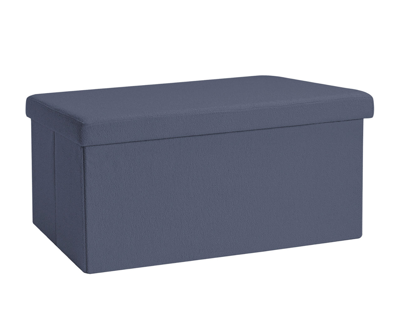 Real Living Blue Rectangular Storage Ottoman | Big Lots