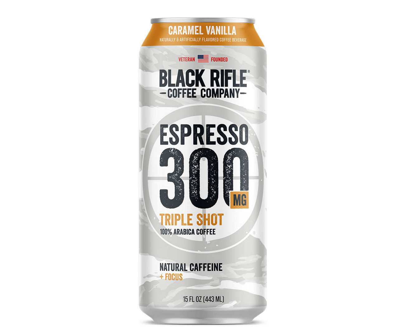 Black Rifle Coffee Espresso 300 Caramel Vanilla Triple Shot Coffee ...