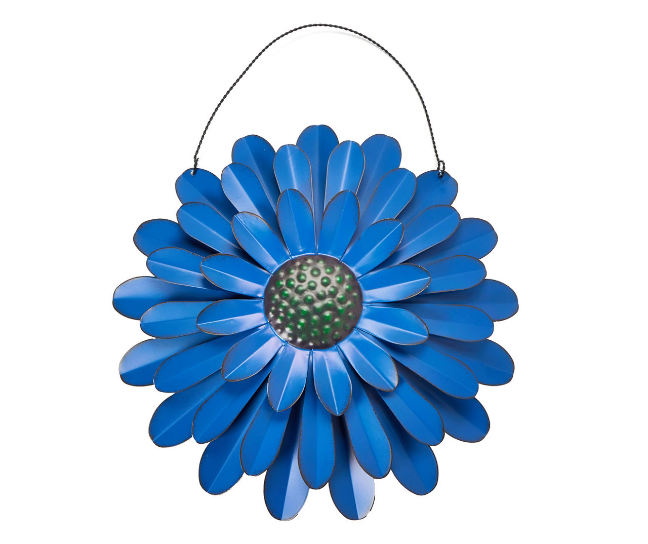 Colbalt Flower Metal Wall Decor Big Lots