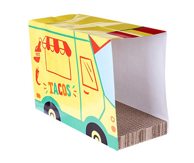 Taco Truck Paper Crinkle Bag Cat Scratcher