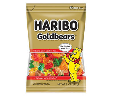Gold Bears Gummi Candy, 8 Oz.