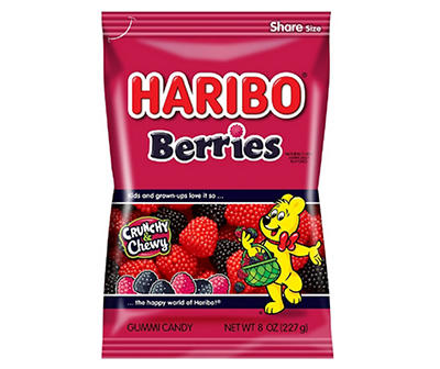 Berries Gummi Candy, 8 Oz.