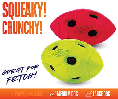 Dog Bash Football Toy - Colors May Vary
