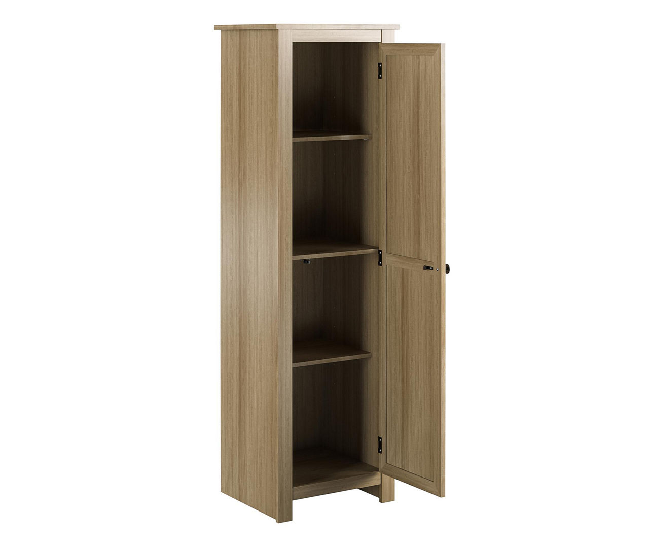 Ameriwood Lincoln Reclaimed Oak Single Door Kitchen Pantry Big Lots