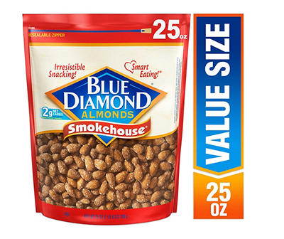 Blue Diamond, Smokehouse Almonds, 25oz Bag