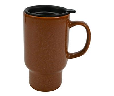 Brown Glaze Travel Mug, 18 oz.