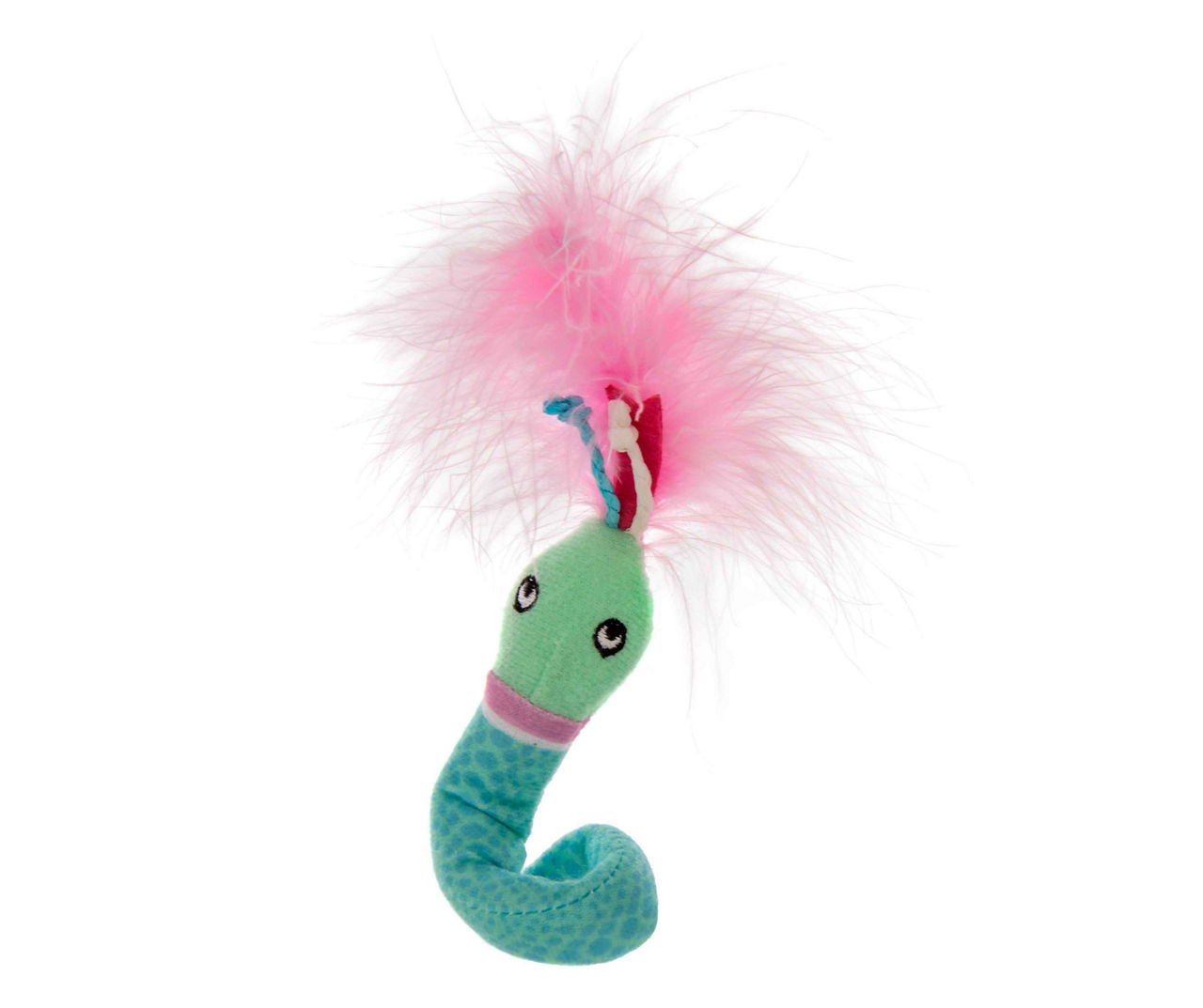 HappyNip Wonder Wrap Bendy Plush Snake Cat Toy