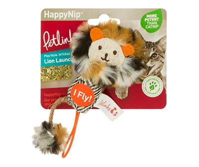 HappyNip Lion Launcher Cat Toy