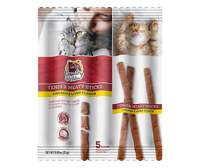 Tender Meaty Sticks Cat Treats, 5-Pack