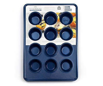 Midnight Blue 12-Cup Muffin Pan