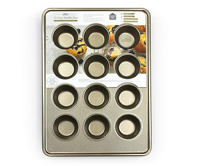 Gold 12-Cup Muffin Pan
