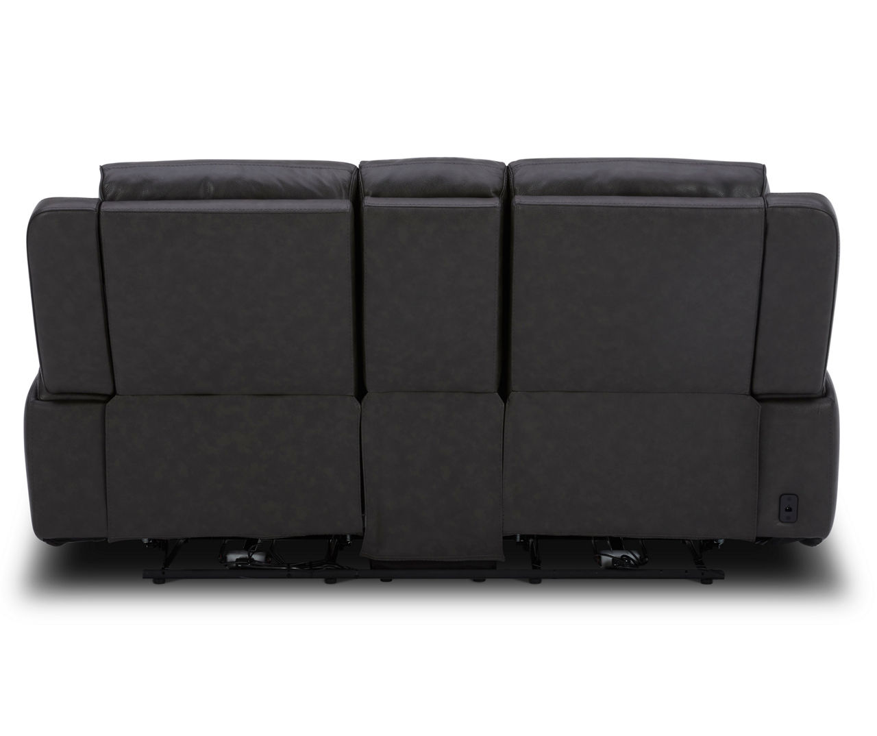 Reclining loveseat with console store big lots